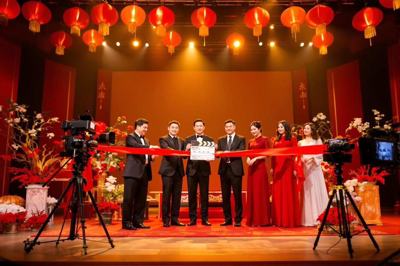 知名导演新片开机仪式 - 吃瓜中心娱乐新闻配图